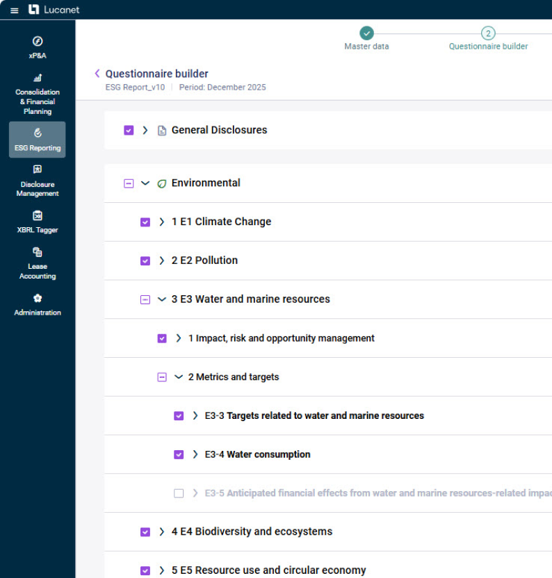 ESG - Flexible data aggregation