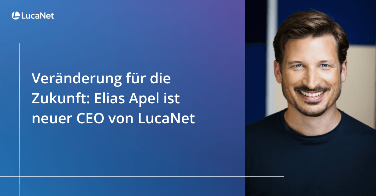 Elias Apel neuer CEO Lucanet