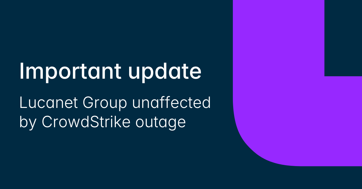 Lucanet Crowdstrike update