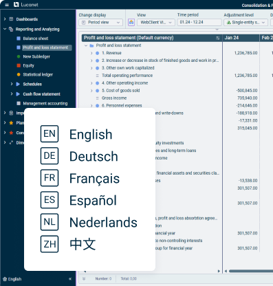 Streamlined structure management and multilingual support
