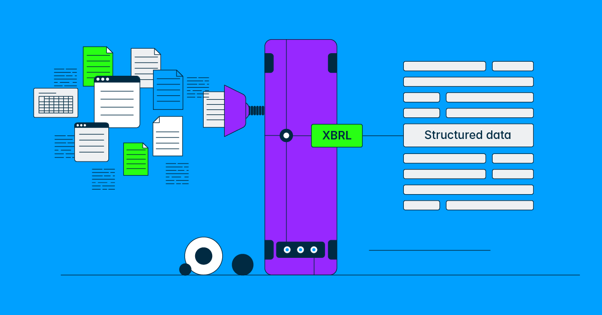 XBRL Tagger Structured data