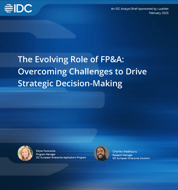 Infobrief IDC The Evolving Role of FP and A