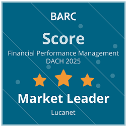 Lucanet が BARC Score による「FPM DACH 2025」でマーケットリーダーの最高評価を獲得