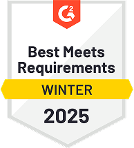 G2 Best Meets Requirements - Winter 2025