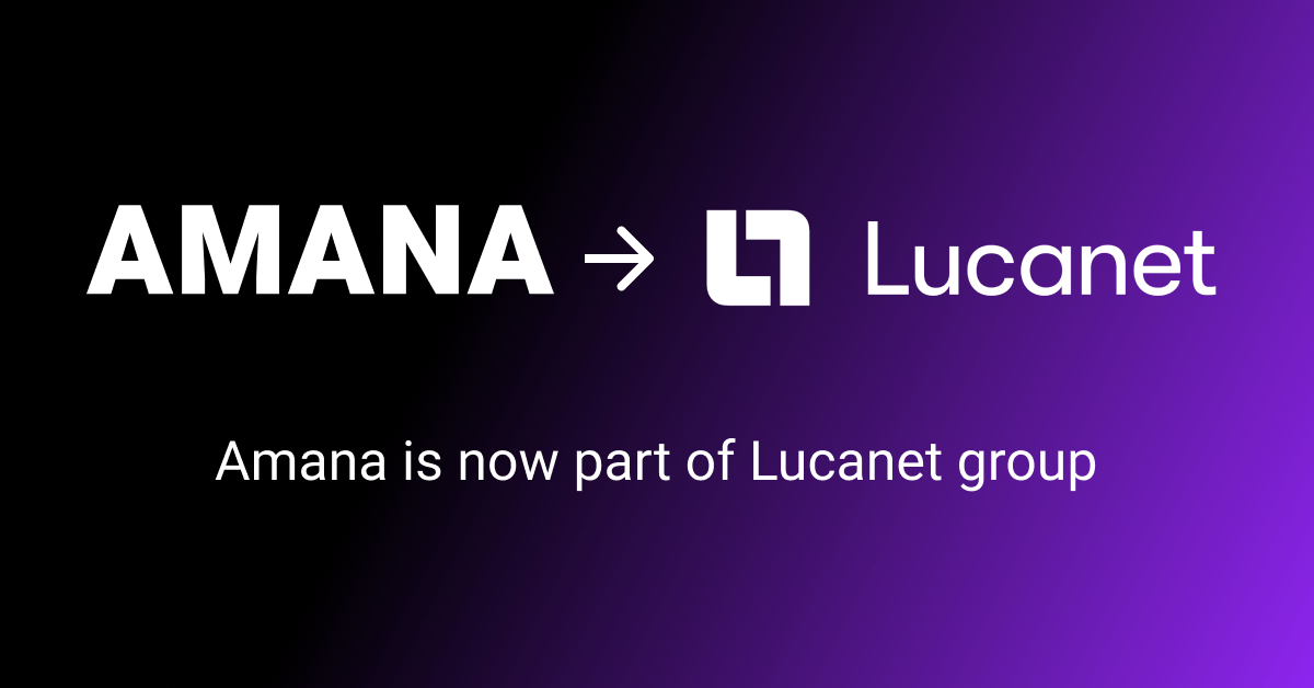 amana part of lucanet group