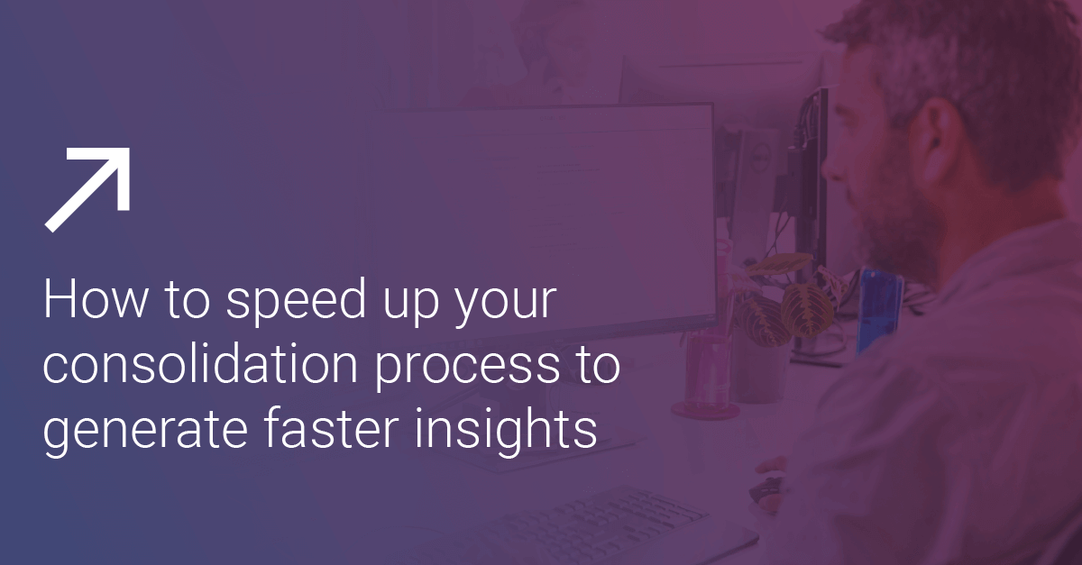 Speed up consolidation process