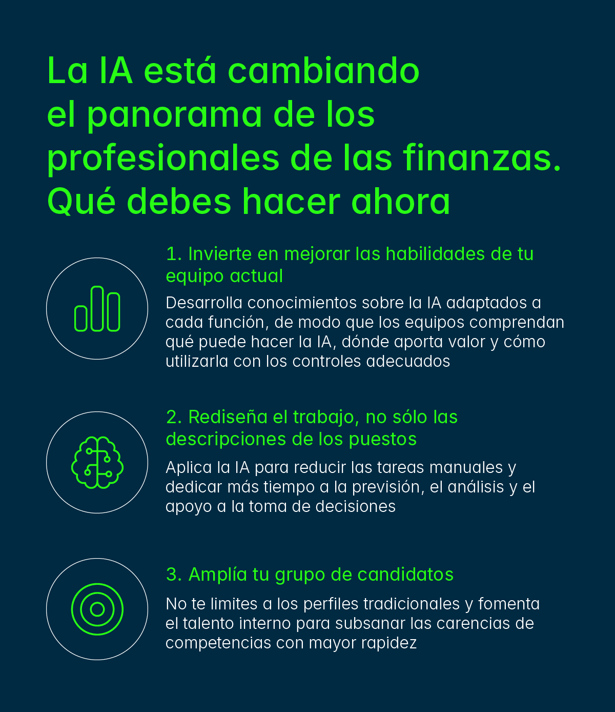 La IA está cambiando el panorama de los profesionales de las finanzas. Qué debes hacer ahora