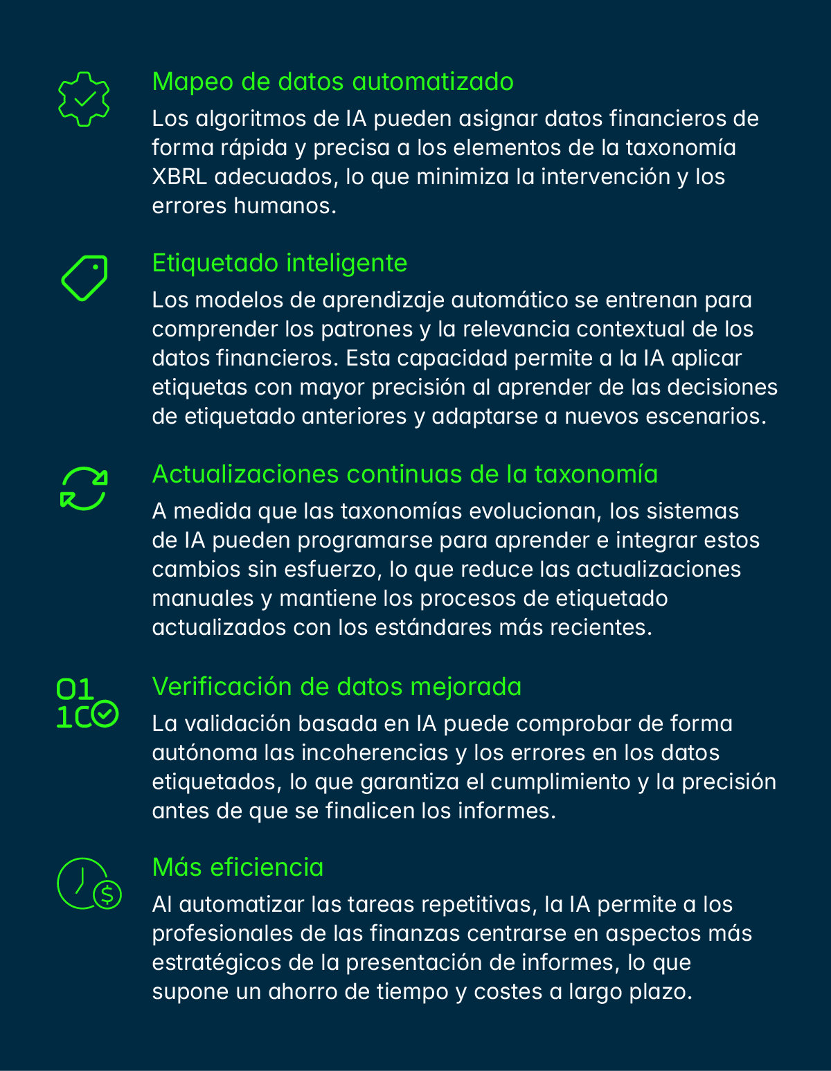 AI role XBRL tagging