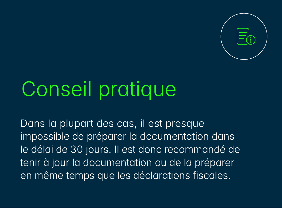 Transfer pricing practical note