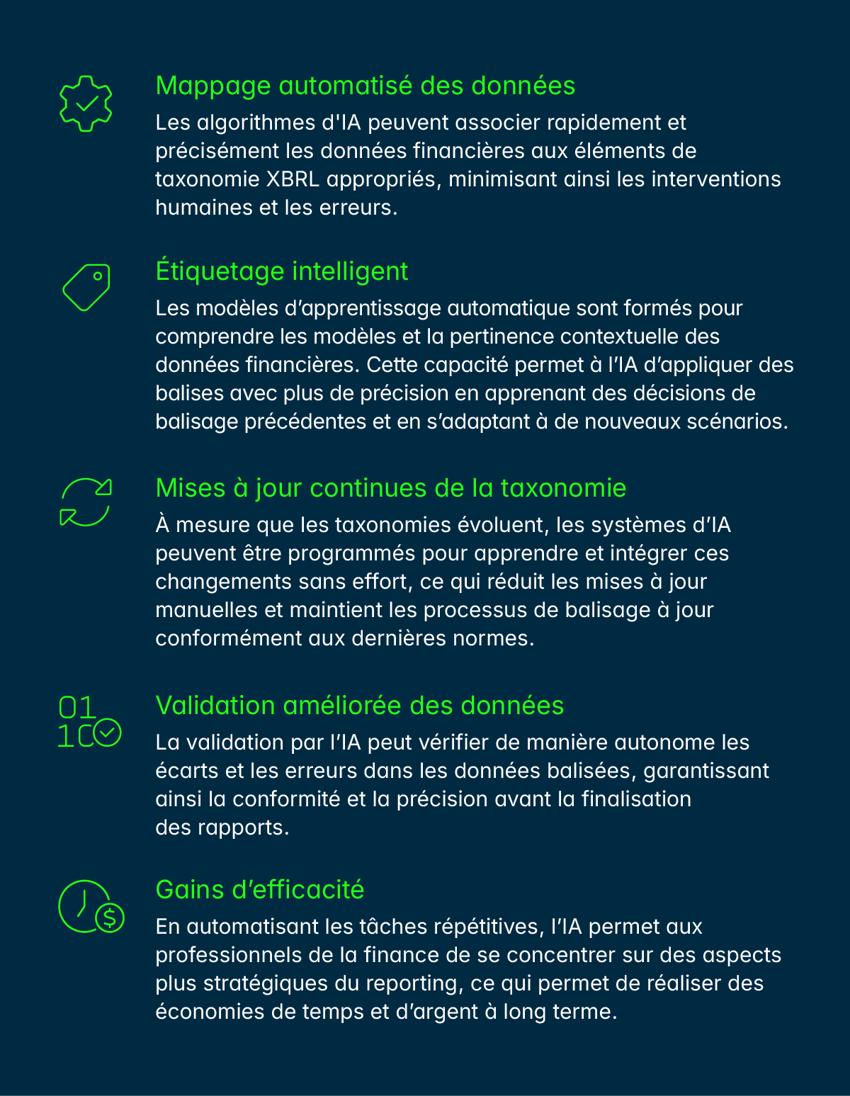 AI role XBRL tagging