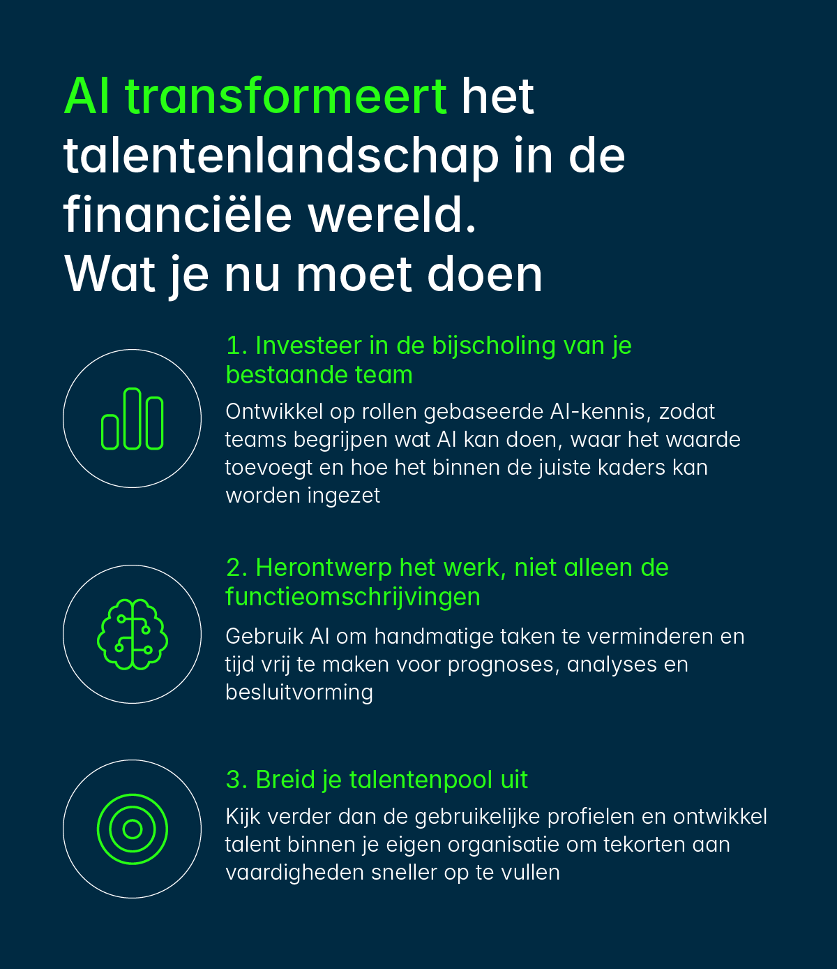 AI verandert het talentlandschap in de financiële wereld. Wat je nu moet doen