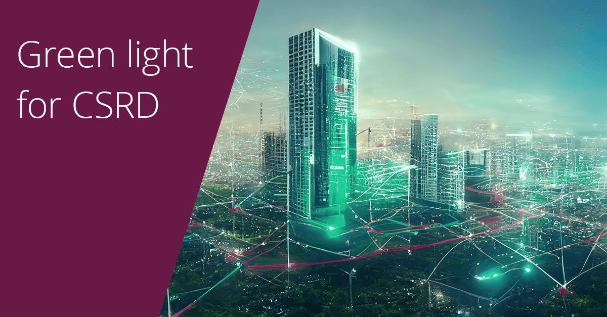 Green light for CSRD