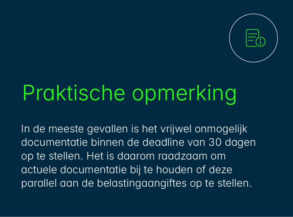 Transfer pricing practical note