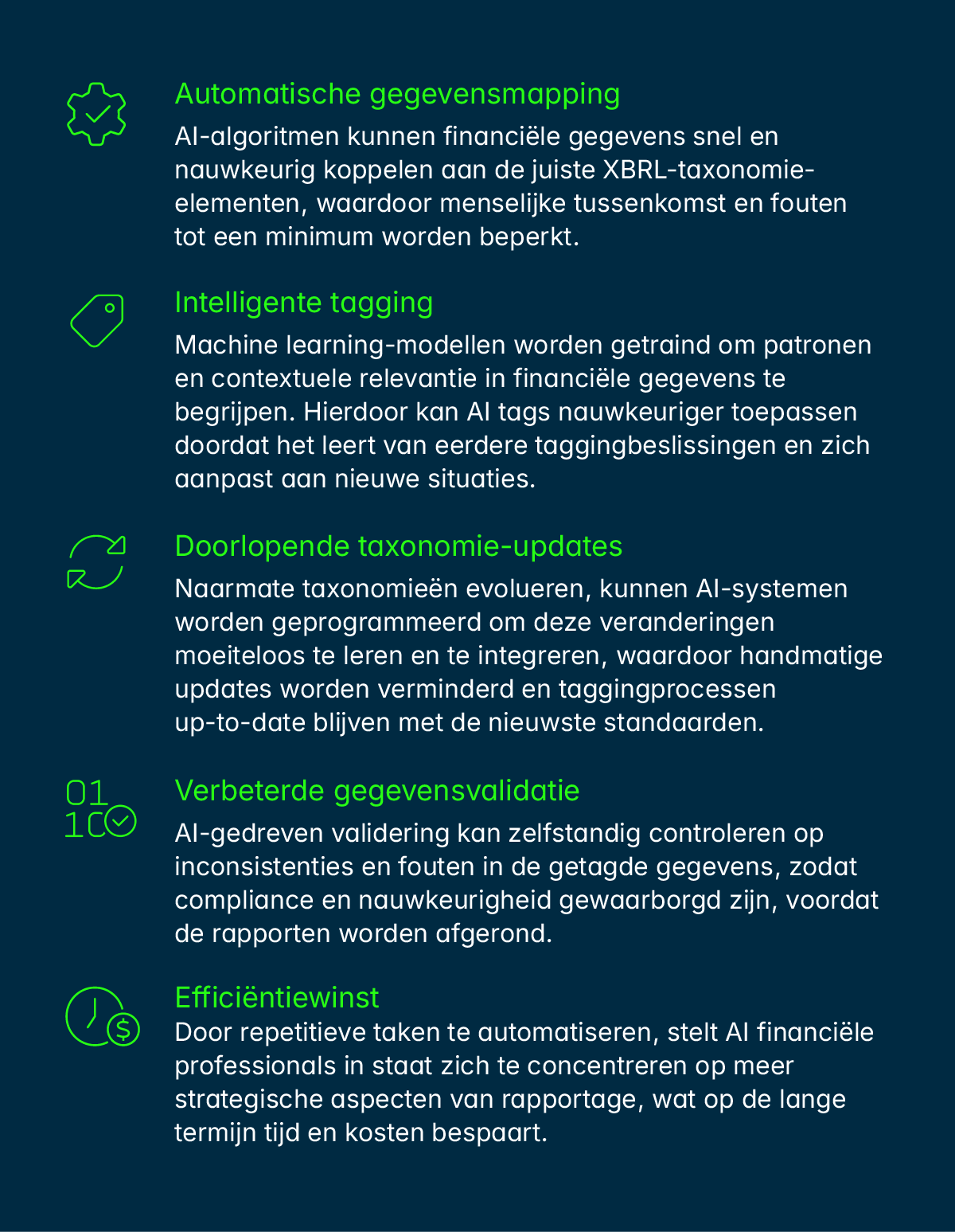 AI role XBRL tagging